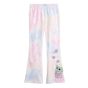 Girls Star Wars The Mandalorian Grogu aka Baby Yoda Flared Lounge Pants …